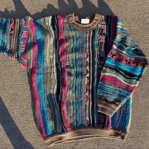 Coogi sweater beautiful color way size large